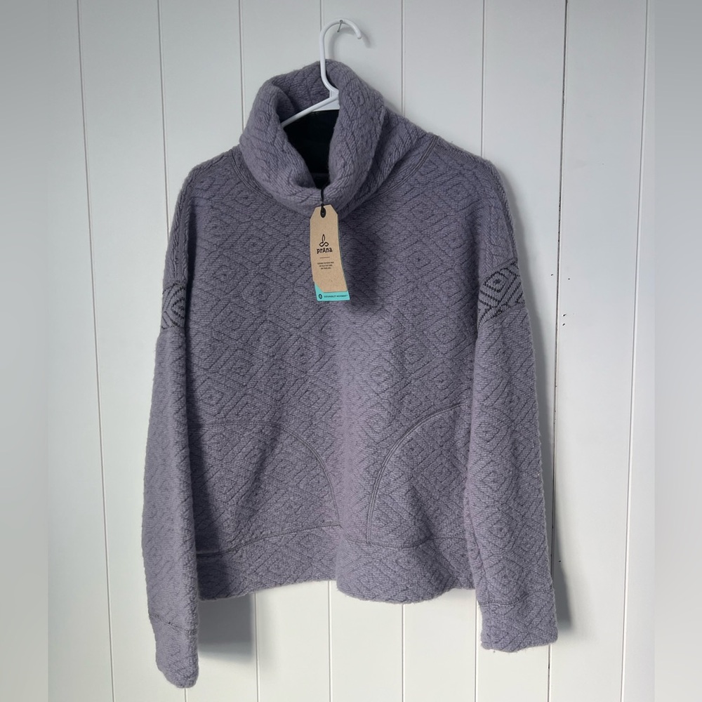 Prana Cozy Lavender Crestland Pullover